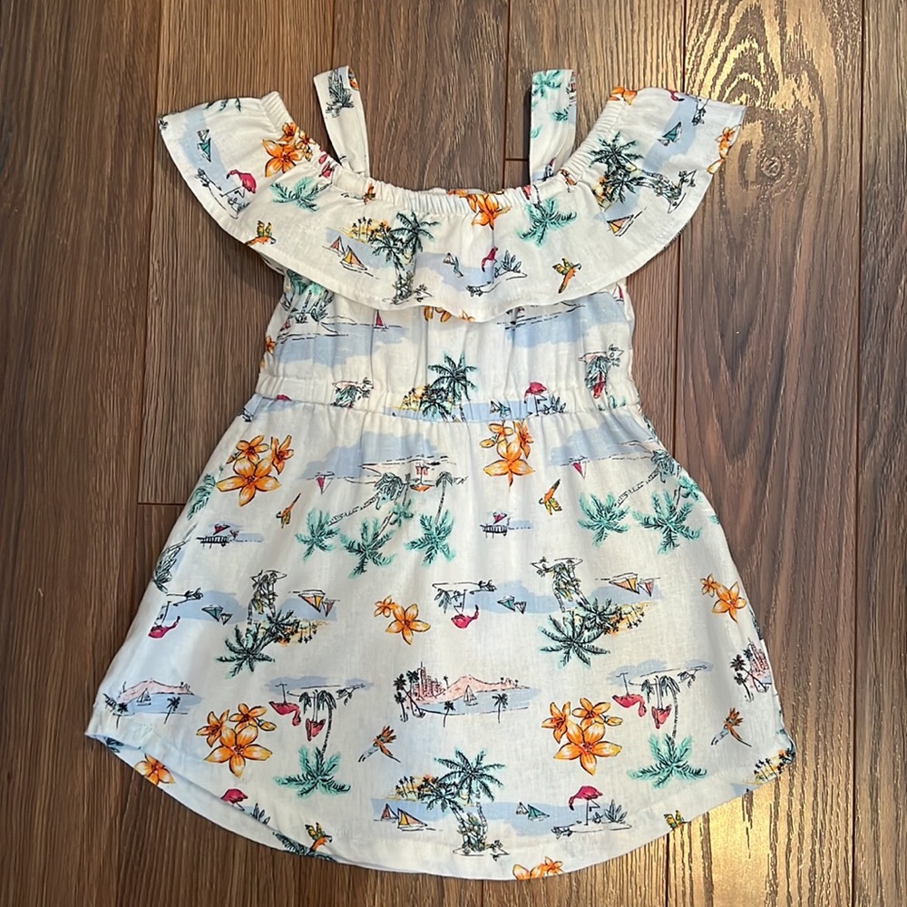 Old Navy Linen Blend Dress